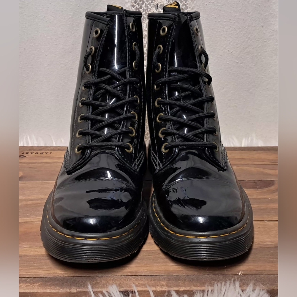 Unisex Patent Leather Dr. Martens - Picture 3 of 8
